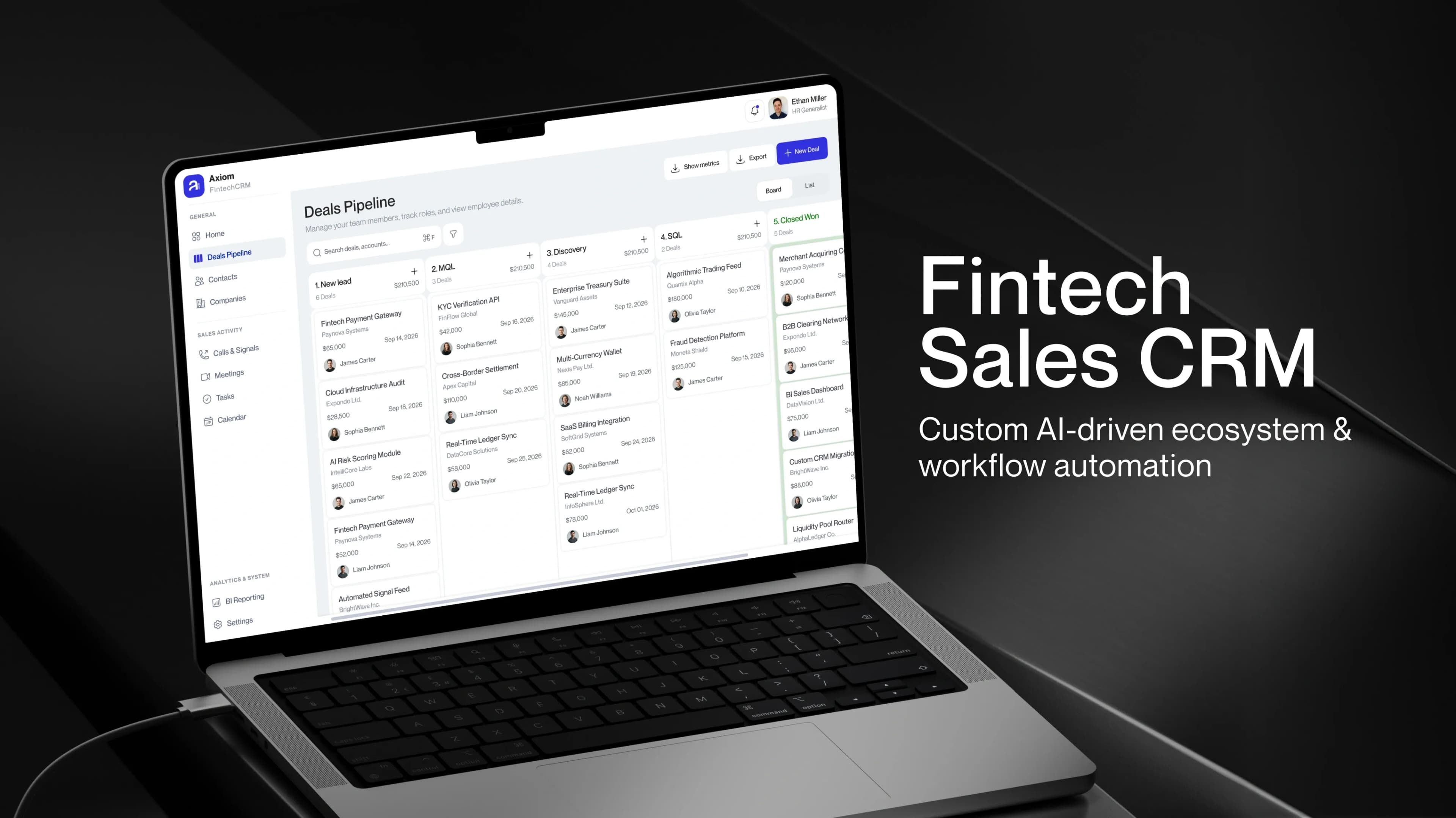 Sales CRM Platform