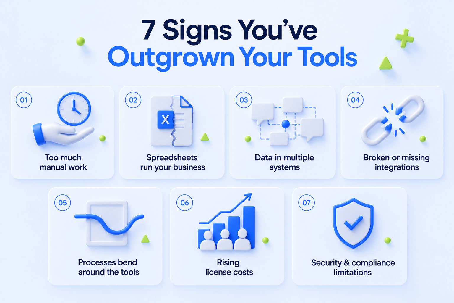 7 signs your business has outgrown its tools