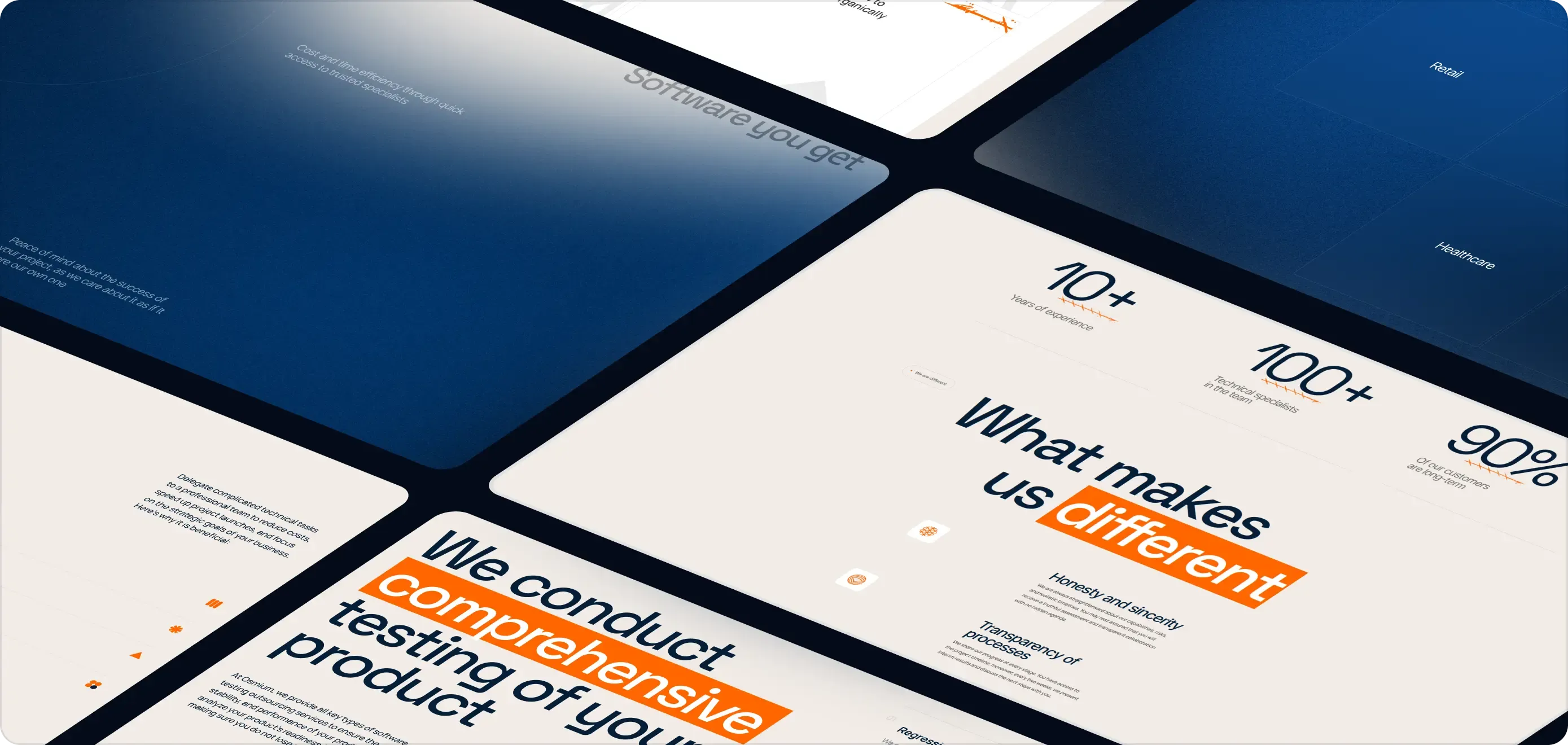 New marketing site for the IT outstaffing agency